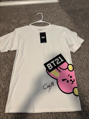 BT21 x anti social social club cooky shirt